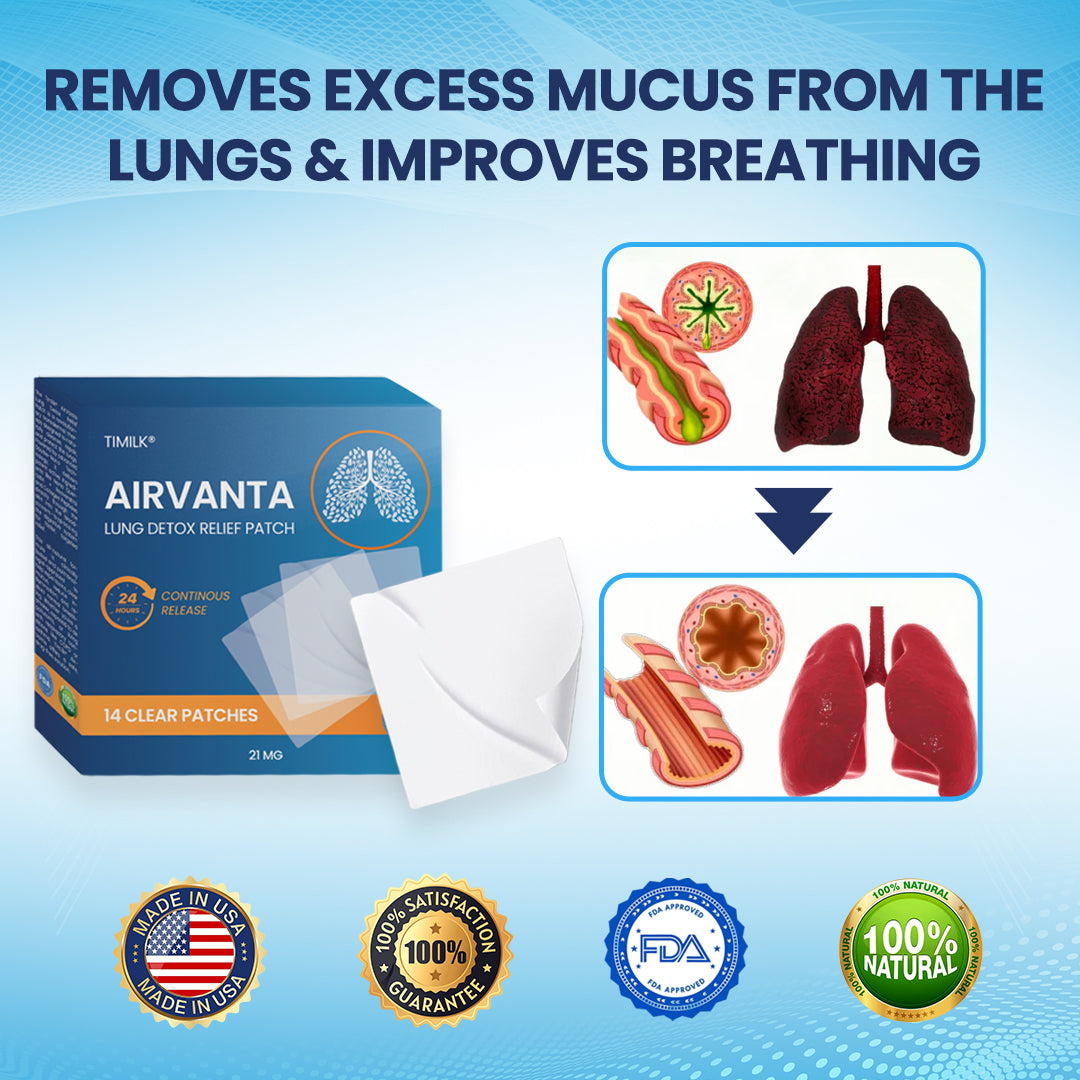 Timilk® AirVanta Lung Detox Relief Patch (A)