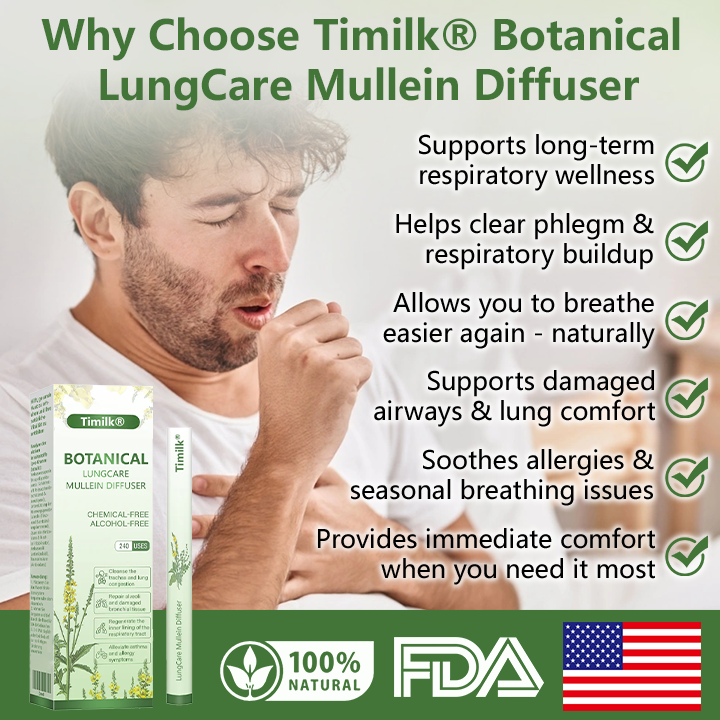 Timilk® Botanical LungCare Mullein Diffuser (A)