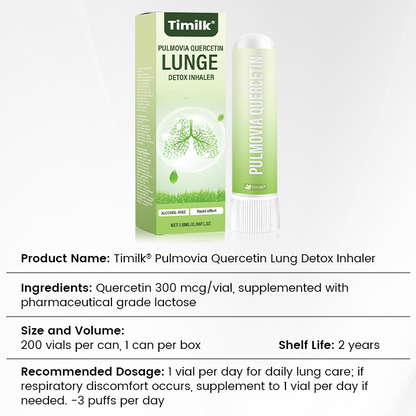 Timilk® Pulmovia Quercetin Lung Detox Inhaler (A)
