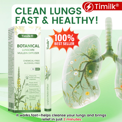 Timilk® Botanical LungCare Mullein Diffuser (A)
