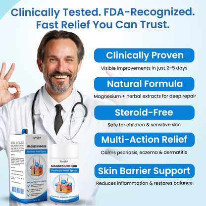 Timilk® MagnesiumHerb Psoriasis Relief Cream (A)