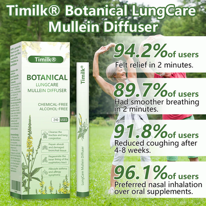 Timilk® Botanical LungCare Mullein Diffuser (A)