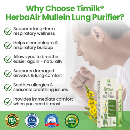 Timilk® HerbaAir Mullein Lung Purifier (A)