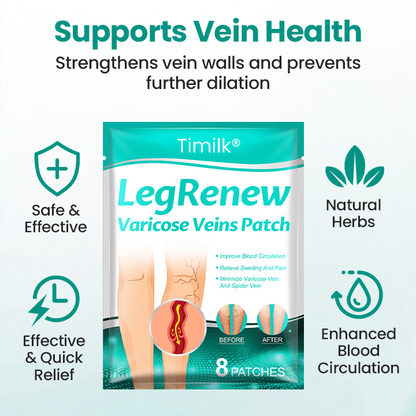 Timilk® LegRenew Varicose Veins Patch（A）