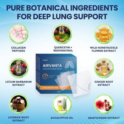 Timilk® AirVanta Lung Detox Relief Patch (A)